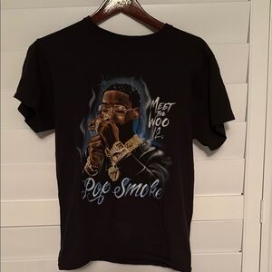 Pop Smoke Graphic Tee Men's Medium Hip Hop Tee